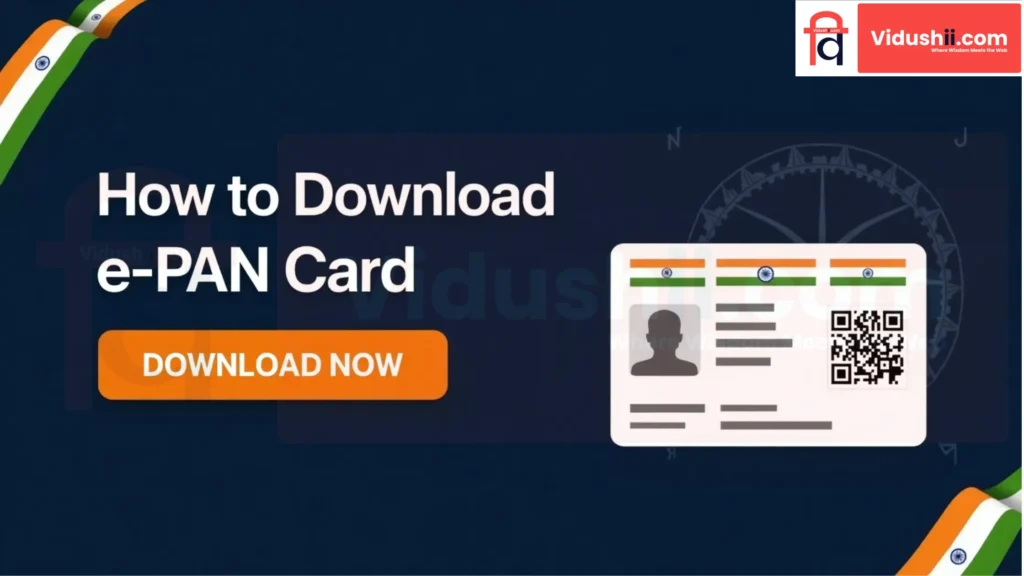 how to download an e-PAN card